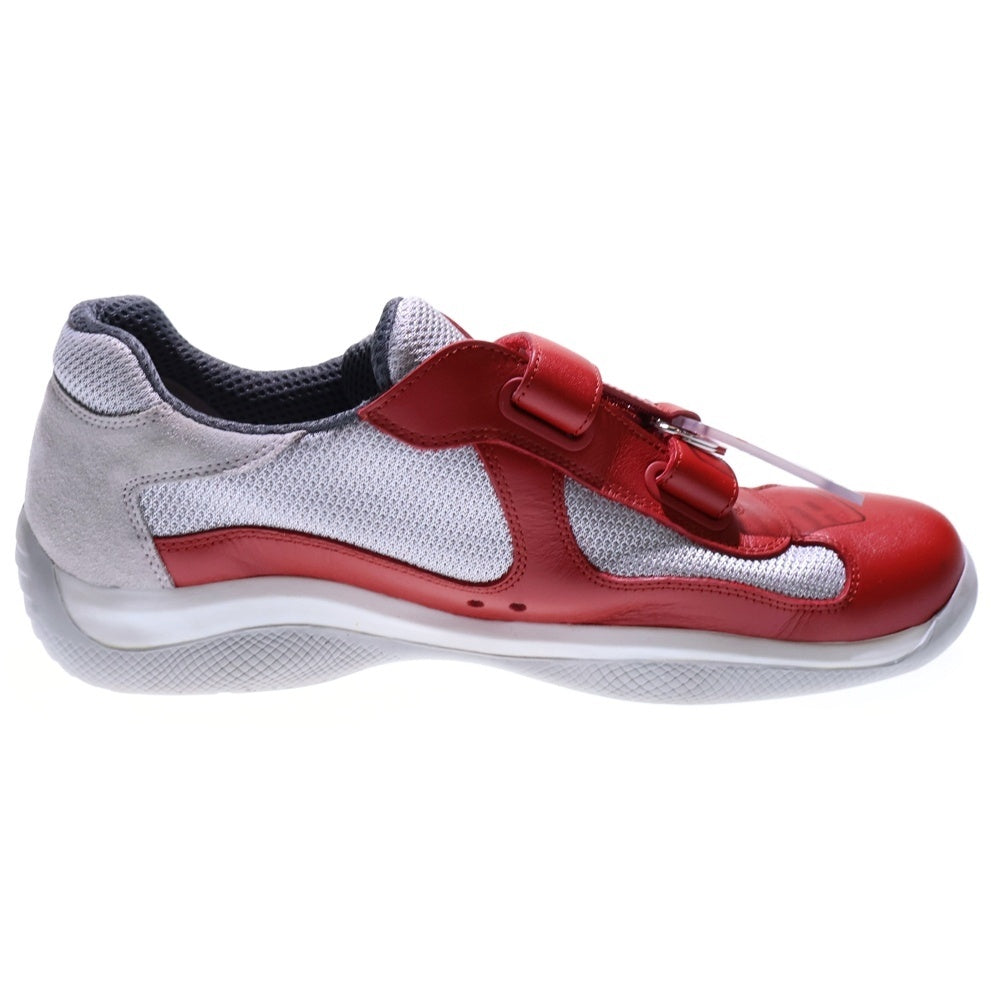 PRADA(プラダ) Americas cup アメリカズカップ ローカットスニーカー レッド/グレー