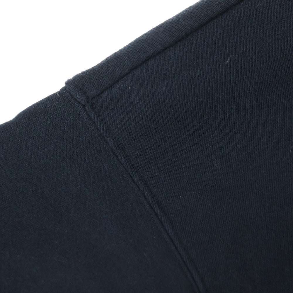 Palm Angels(パームエンジェルス) Full Logo Print ロゴ総柄 プルオーバーパーカー ブラック PMBB036F18441015