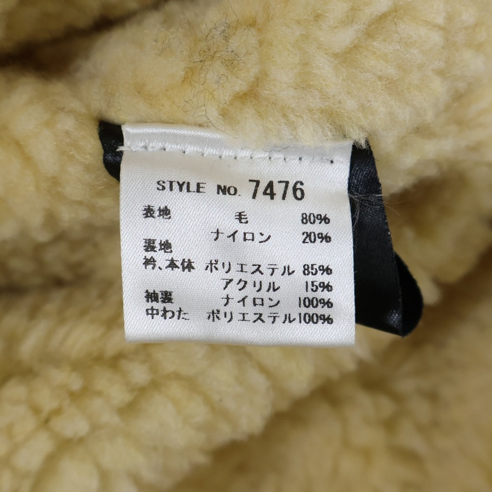 SCHOTT(ショット) チェック柄 ピーコート レッド 7476