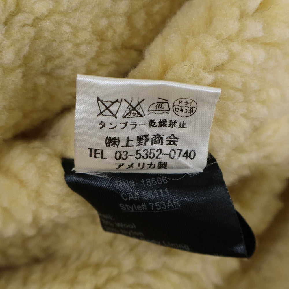 SCHOTT(ショット) チェック柄 ピーコート レッド 7476