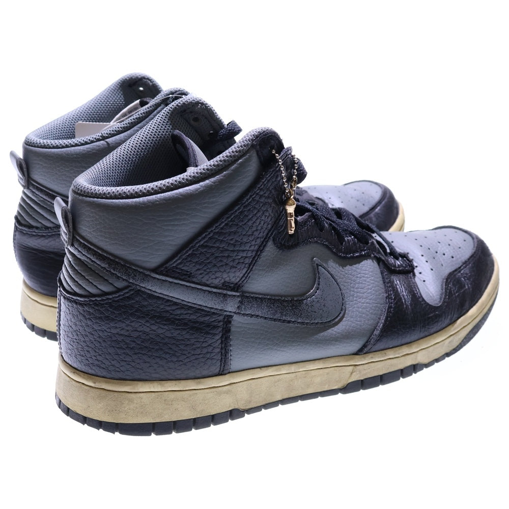NIKE(ナイキ) Dunk High 50 Years of Hip-Hop ダンク 50イヤーズ オブ ヒップホップ ハイカットスニーカー ブラック/グレー US9.5/27.5cm DV7216-001