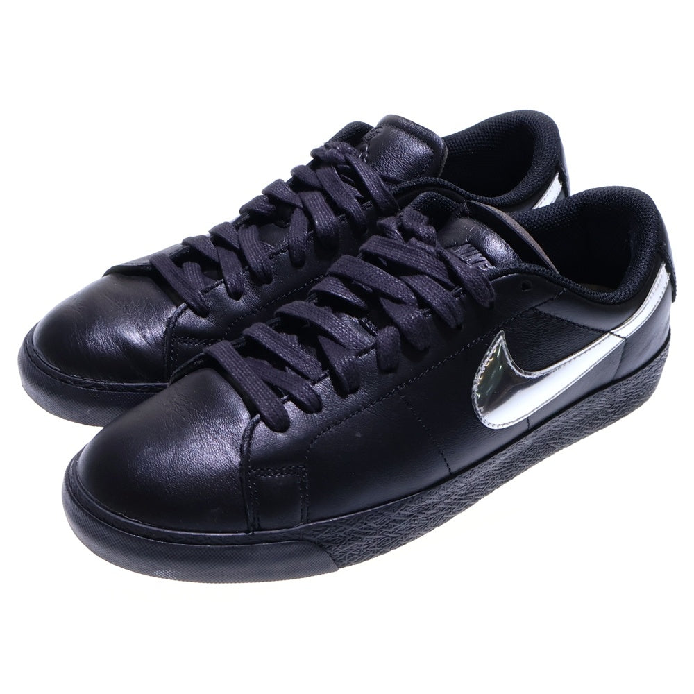 NIKE SB(ナイキエスビー) ×Dancer Skateboards Zoom Blazer Low QS ×ダンサースケートボード ズーム ブレーザー ローカットスニーカー ブラック/シルバー US9/27cm HJ6703-001