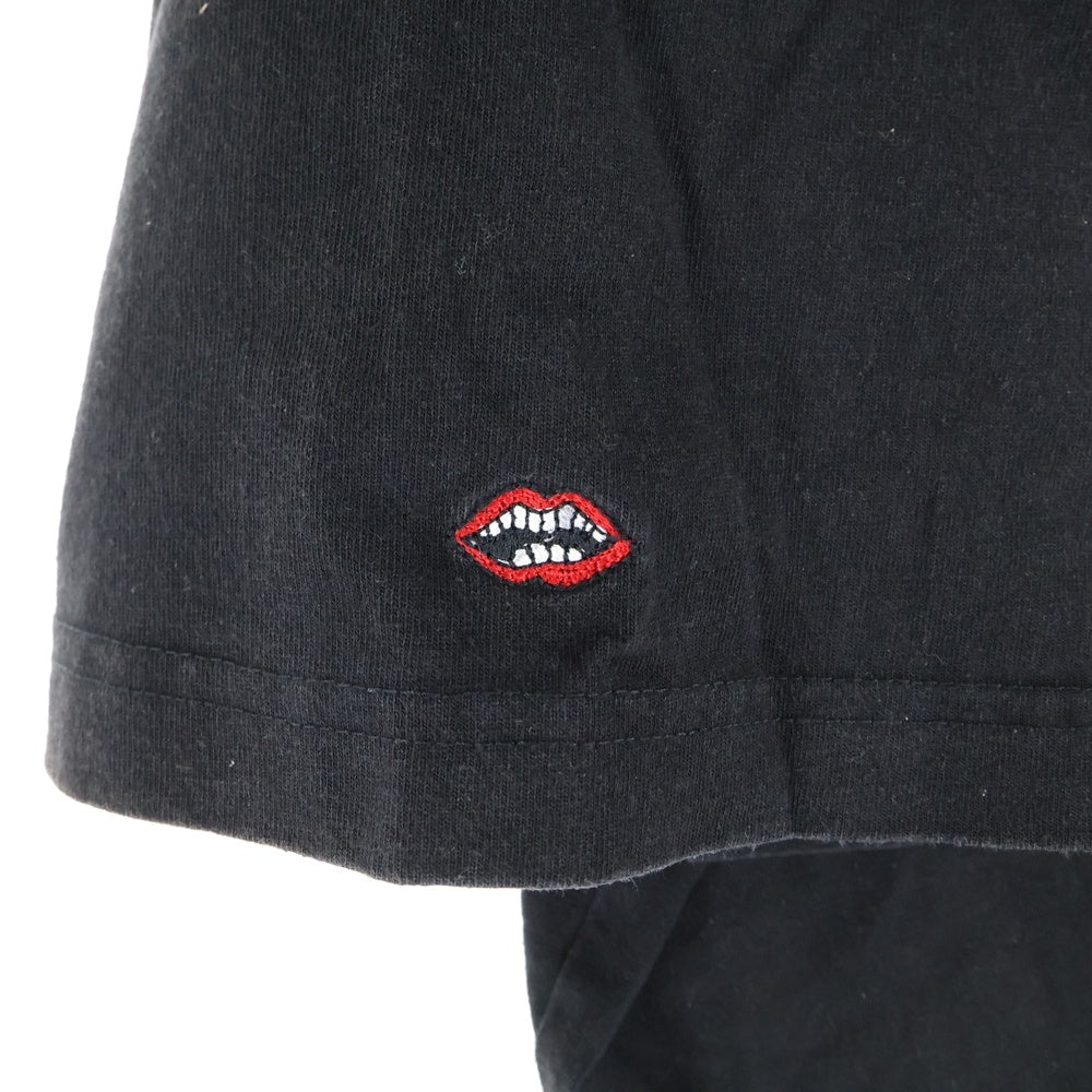 CHROME HEARTS(クロムハーツ) ×MATTY BOY Stay Fast ×マッティボーイ ステイファスト バックプリントクルーネック半袖Tシャツカットソー ブラック