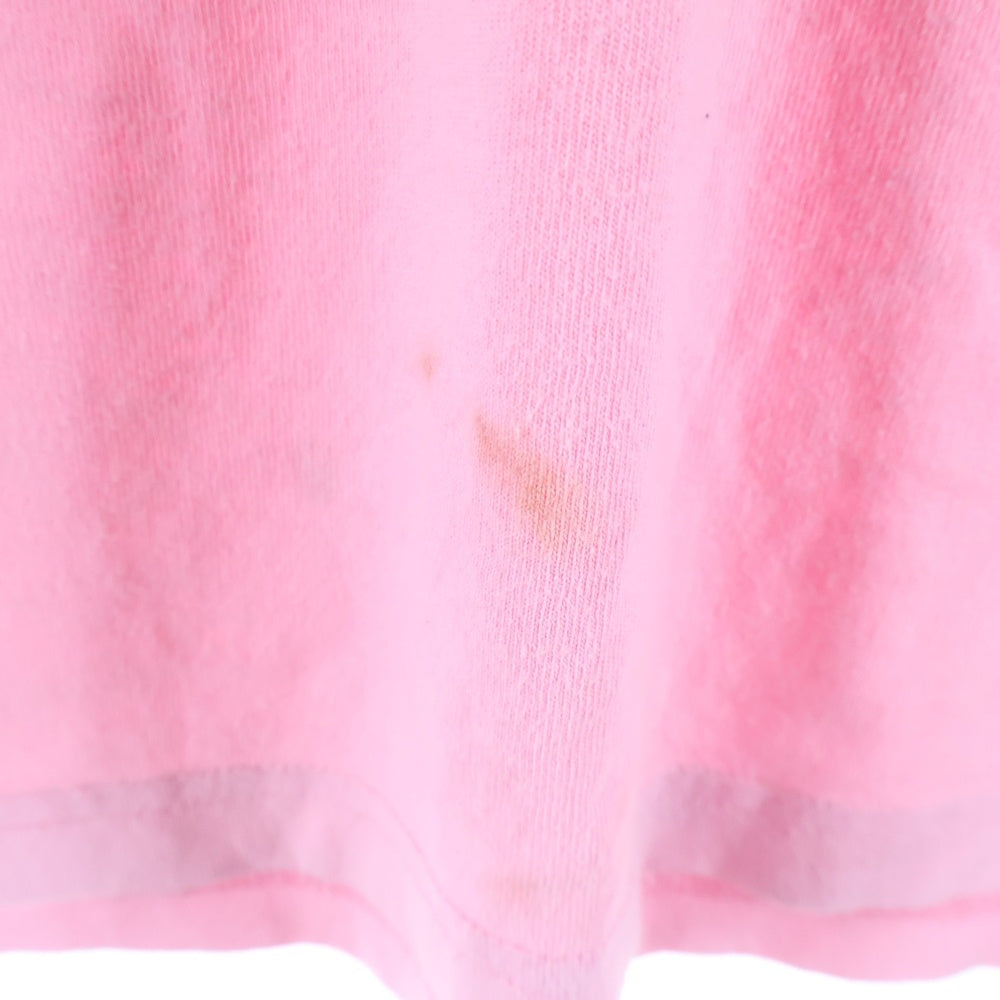 CHROME HEARTS(クロムハーツ) ×MATTY BOY Vanity Affair LS Tee ×マッティボーイ バニティーアフェア 胸ロゴプリントポケットクルーネック長袖Tシャツカットソー ピンク