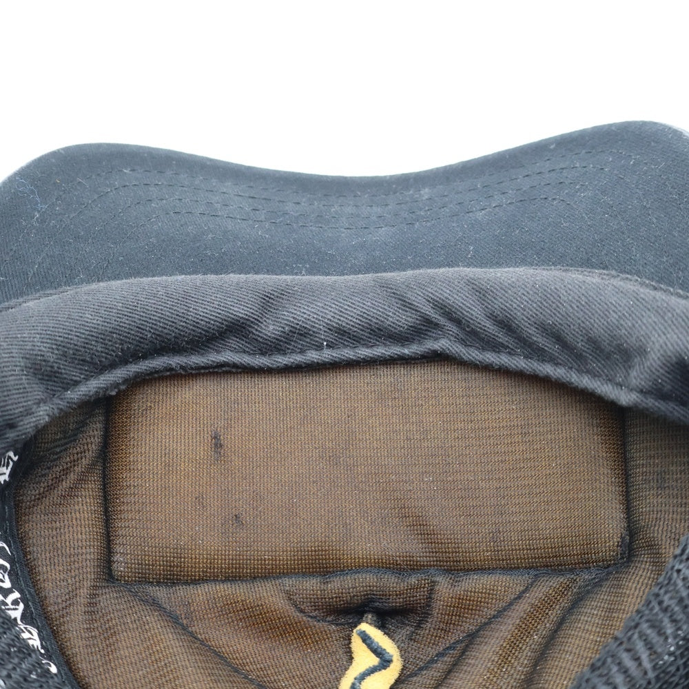 CHROME HEARTS(クロムハーツ) TRUCKER CAP トラッカーキャップ CHパッチクロスボール付メッシュ帽子 ブラック