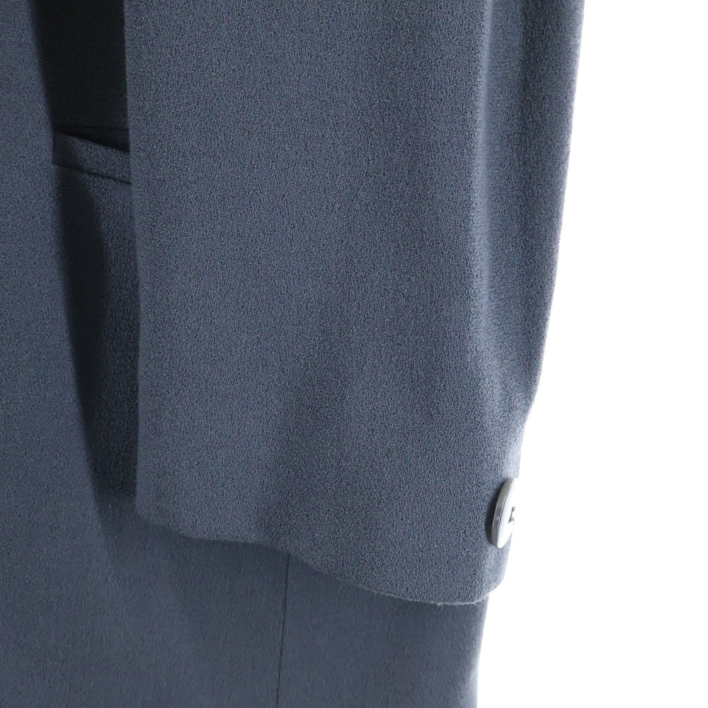 VINTAGE(ヴィンテージ) 90s JONES NEW YORK made in usa ノーカラーウールテーラードジャケット グレー