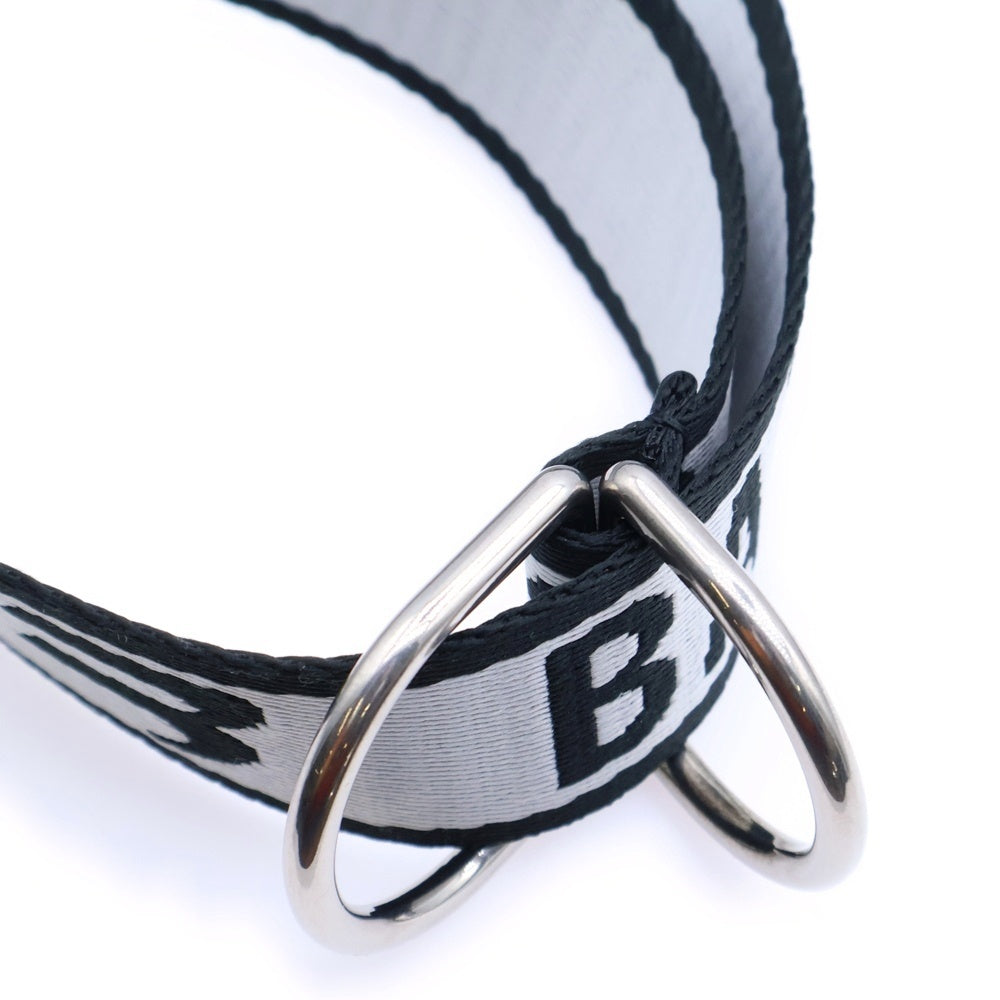 BALENCIAGA(バレンシアガ) D RING BELT Dリングベルト ホワイト/ブラック 703137