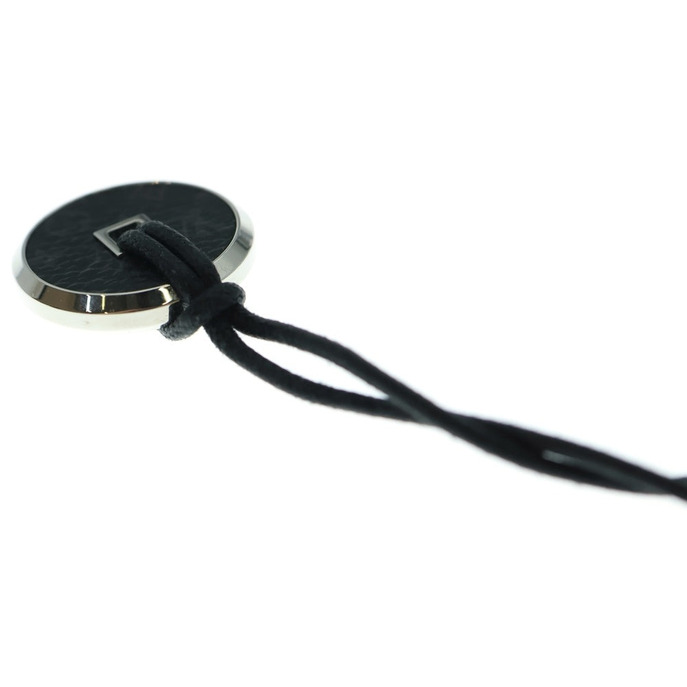 LOUIS VUITTON(ルイヴィトン) モノグラムエクリプス コリエ コイン ネックレス ブラック/シルバー M62589