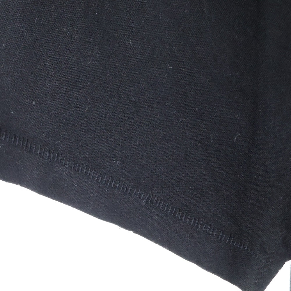 DIOR(ディオール) ×ERL ラメ入りロゴ刺繍 クルーネック半袖Tシャツカットソー ブラック 313J647A0817