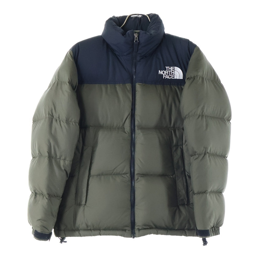 THE NORTH FACE(ザノースフェイス) ヌプシ ジップアップ フーデッド ダウンジャケット カーキ ND91841