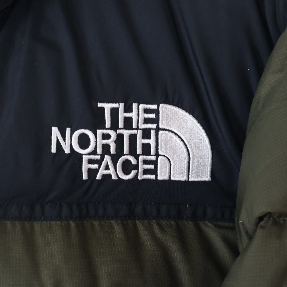 THE NORTH FACE(ザノースフェイス) ヌプシ ジップアップ フーデッド ダウンジャケット カーキ ND91841