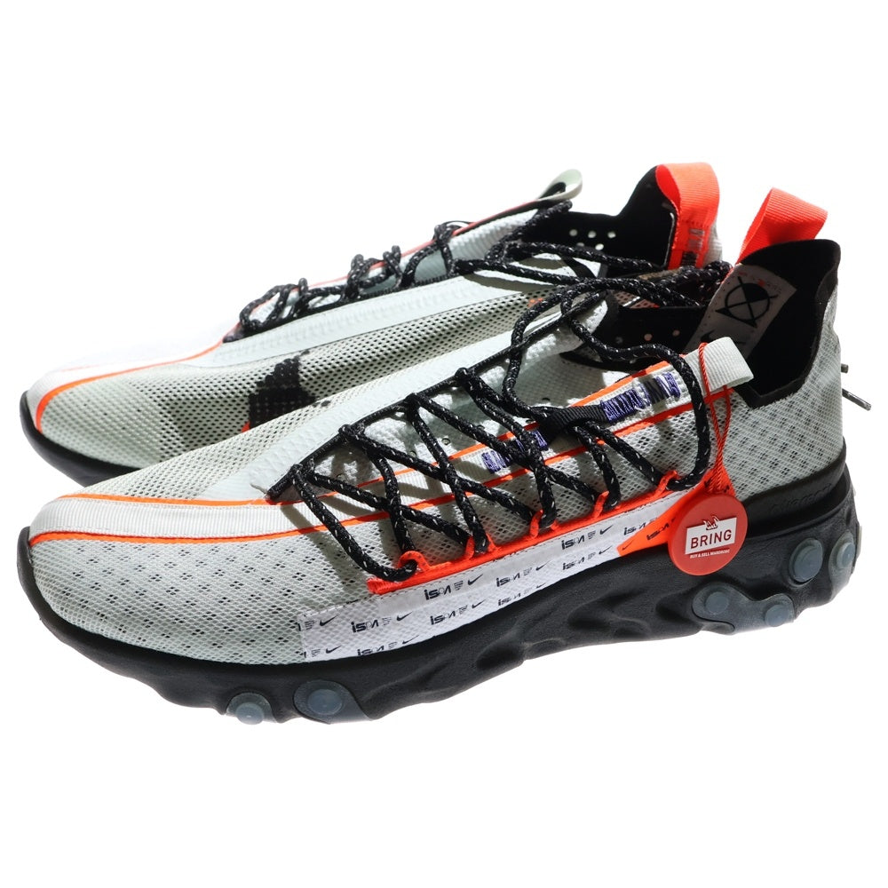 NIKE(ナイキ) REACT RUNNER ISPA GHOST AQUA TOTAL CRIMSON リアクト ランナー ISPA ゴースト アクア トータル クリムゾン ローカットスニーカー US10/28cm CT2692-400