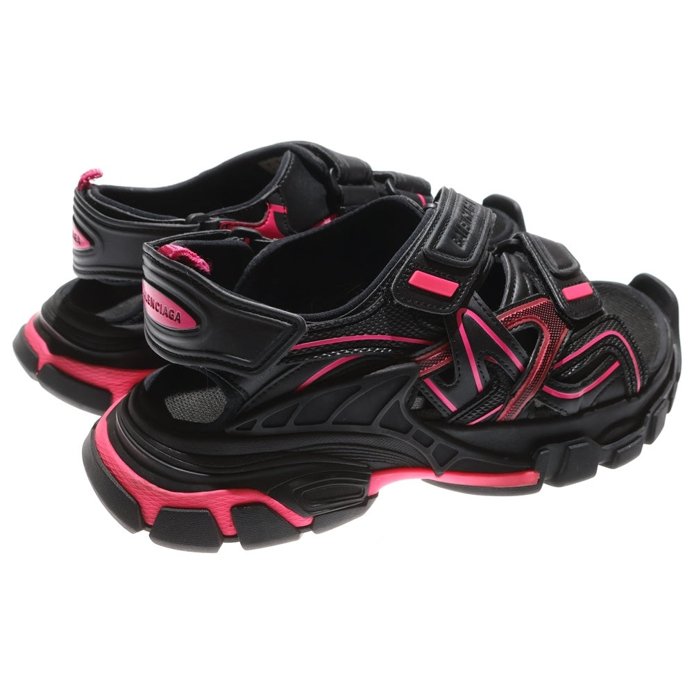 BALENCIAGA(バレンシアガ) Track Sandal トラックサンダル レディース ブラック/ピンク 617543