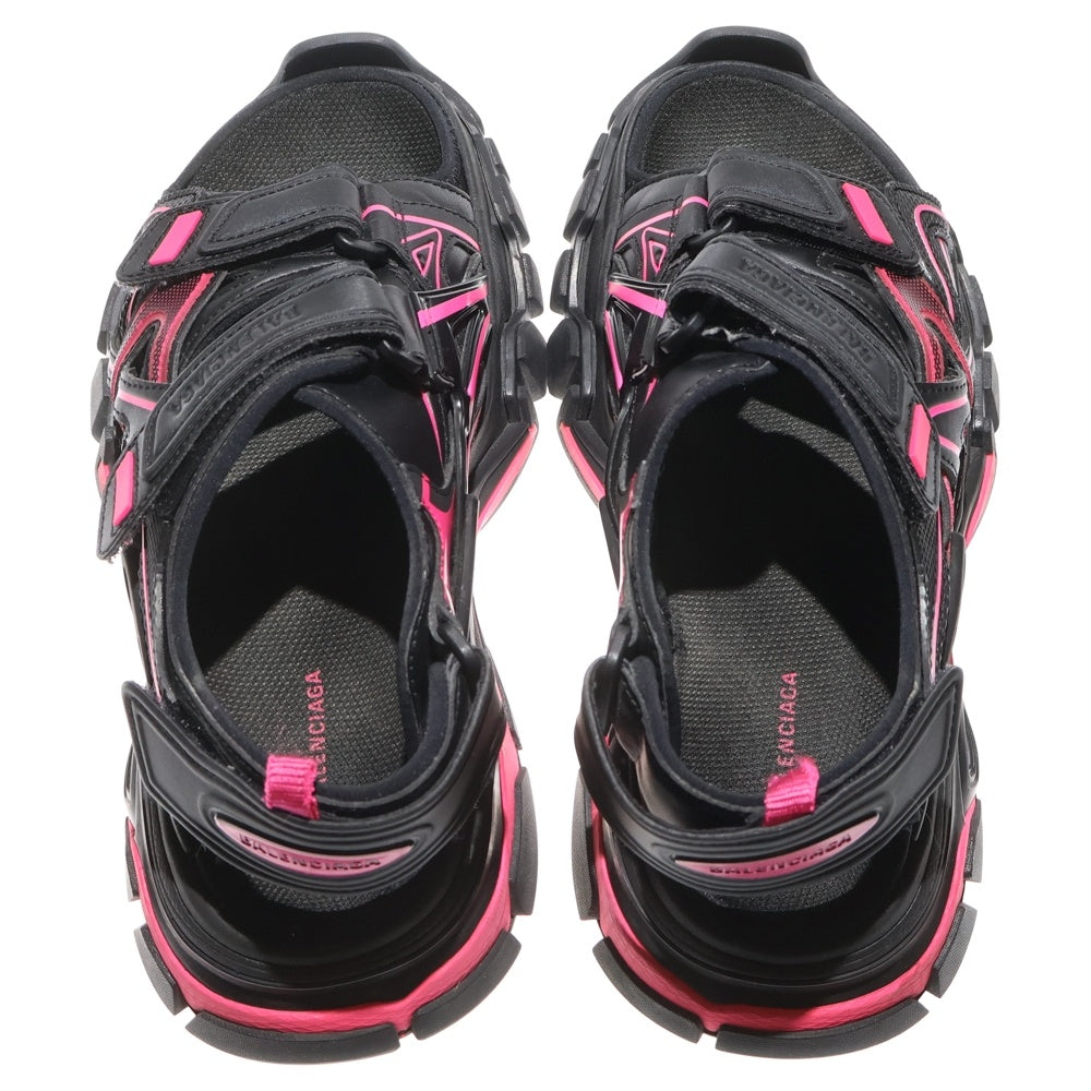 BALENCIAGA(バレンシアガ) Track Sandal トラックサンダル レディース ブラック/ピンク 617543