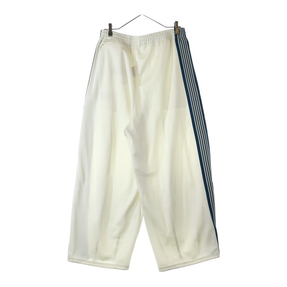 Needles(ニードルス) H.D. Track Pant ヒザデル トラックパンツ アイボリー/グリーン QV1595