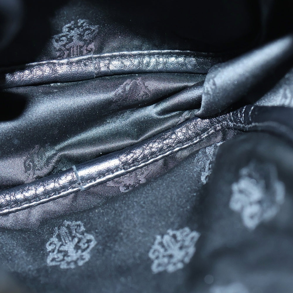 CHROME HEARTS(クロムハーツ) TAKA MINI LTHR タカミニ セメタリークロス クロスパッチ レザーショルダーバッグ ブラウン/ピンク