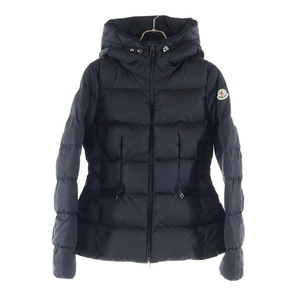 MONCLER(モンクレール) 24AW AVOCE アボーチェ フード付き ジップアップ ダウンジャケット ブラック レディース J20931A00151