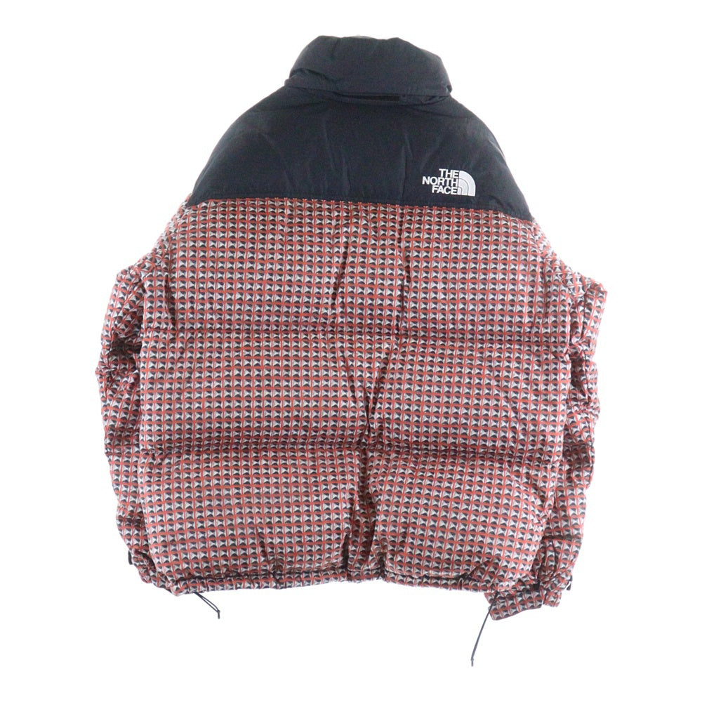 SUPREME(シュプリーム) 21SS ×THE NORTH FACE Studded Nuptse Jacket ノースフェイス スタッズヌプシ ダウンジャケット レッド NF0A5IQW