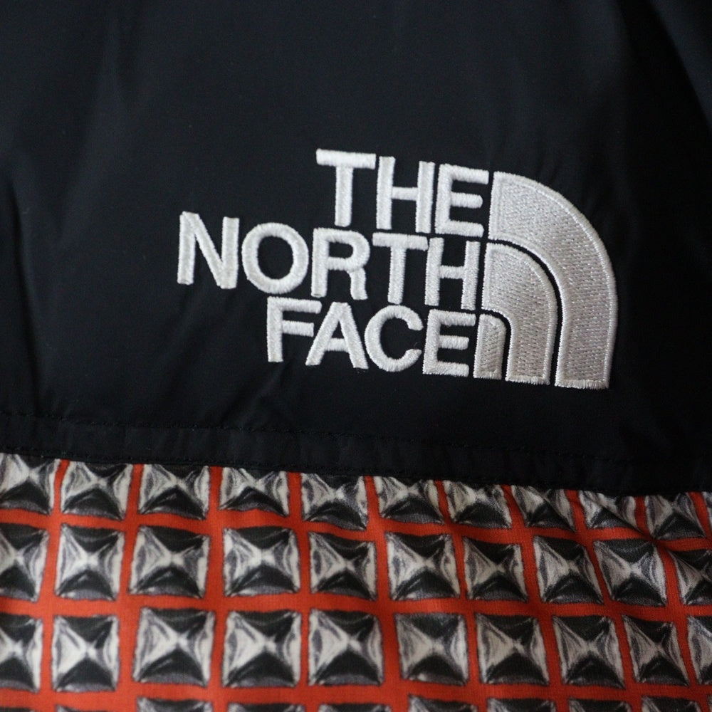 SUPREME(シュプリーム) 21SS ×THE NORTH FACE Studded Nuptse Jacket ノースフェイス スタッズヌプシ ダウンジャケット レッド NF0A5IQW
