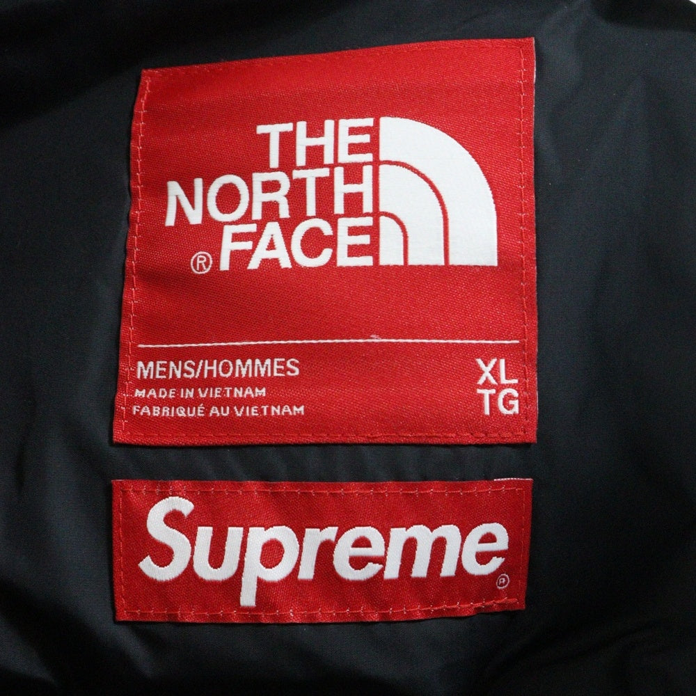 SUPREME(シュプリーム) 21SS ×THE NORTH FACE Studded Nuptse Jacket ノースフェイス スタッズヌプシ ダウンジャケット レッド NF0A5IQW