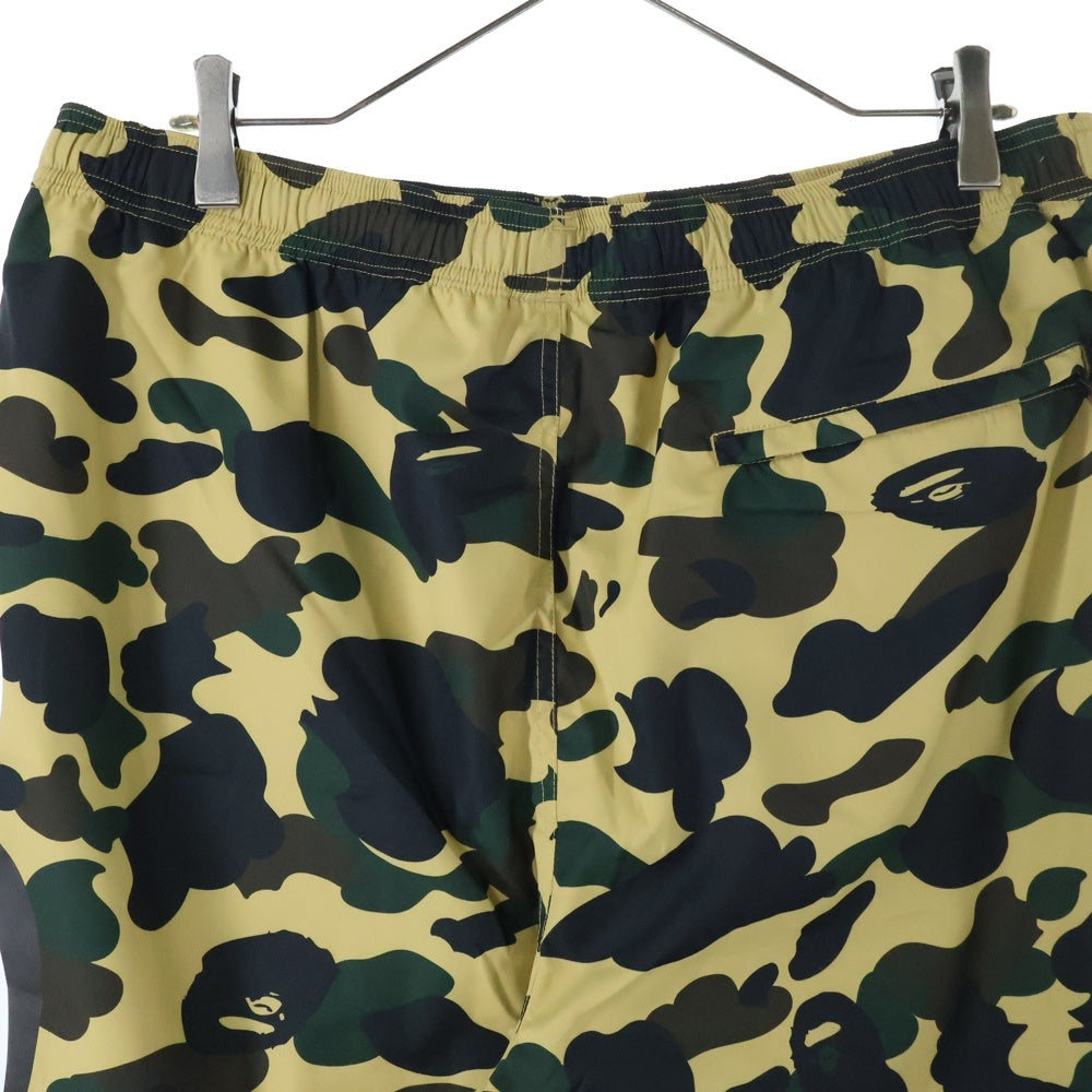 A BATHING APE(アベイシングエイプ) 1ST CAMO SIDE SHARK BEACH SHORTS カモ シャーク ビーチショーツ ハーフパンツ カモ