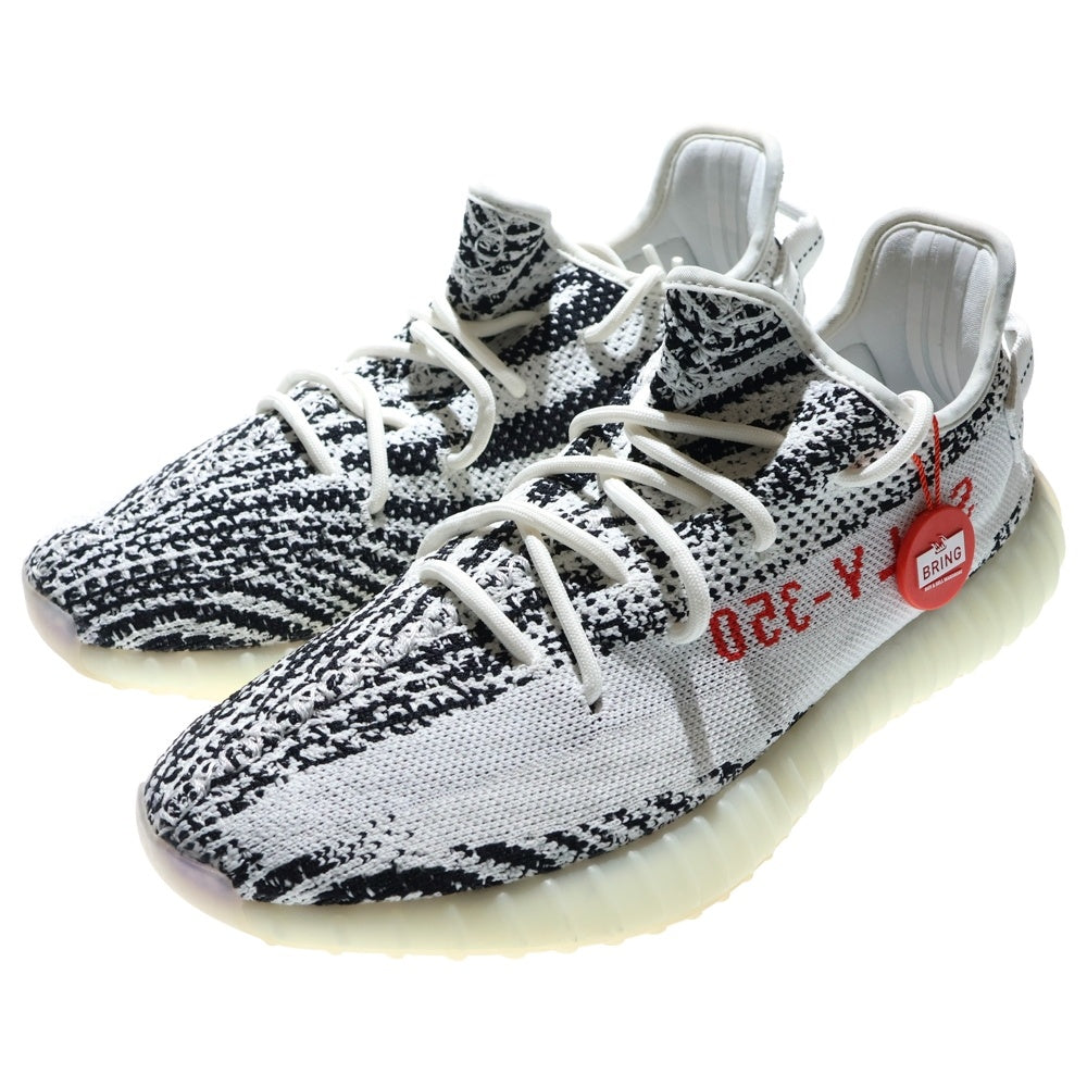 adidas(アディダス) YEEZY BOOST 350 V2 ZEBRA イージーブースト 350 V2 ゼブラ ローカットスニーカー シューズ ホワイト/ブラック US10/28cm CP9654