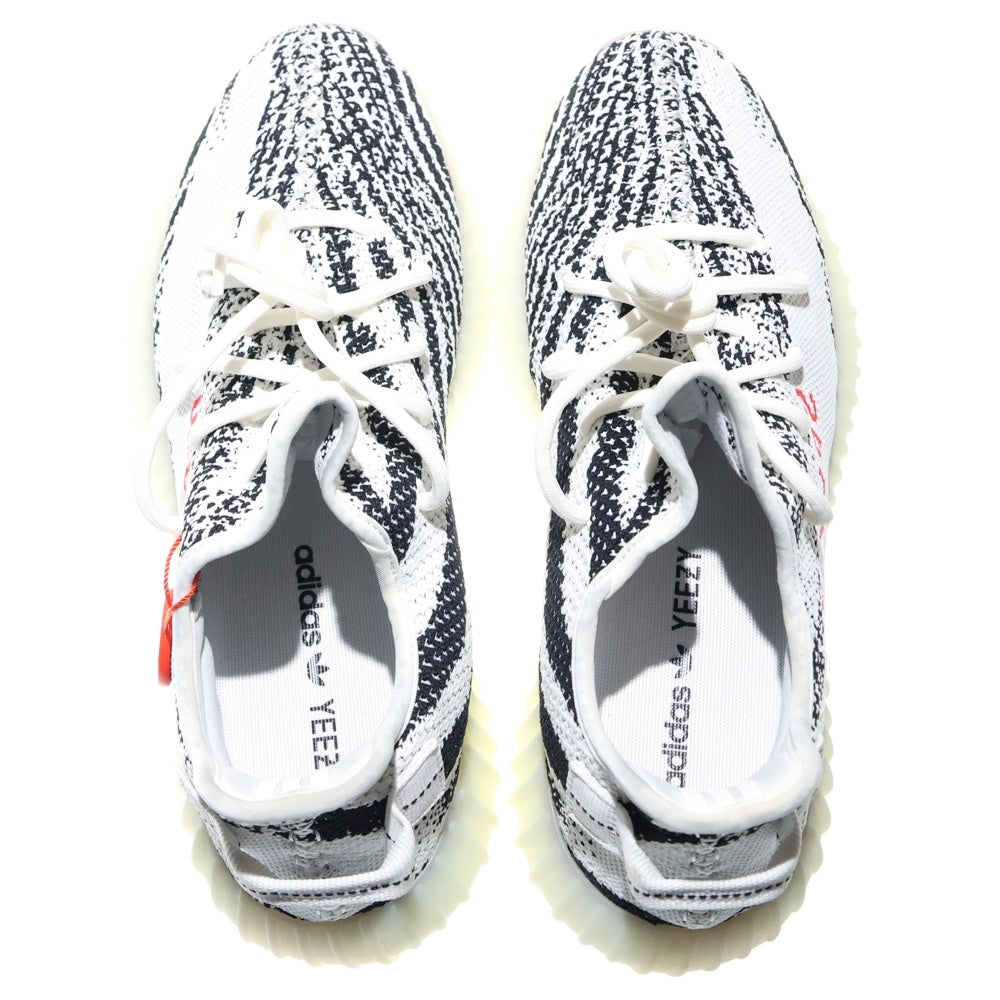 adidas(アディダス) YEEZY BOOST 350 V2 ZEBRA イージーブースト 350 V2 ゼブラ ローカットスニーカー シューズ ホワイト/ブラック US10/28cm CP9654