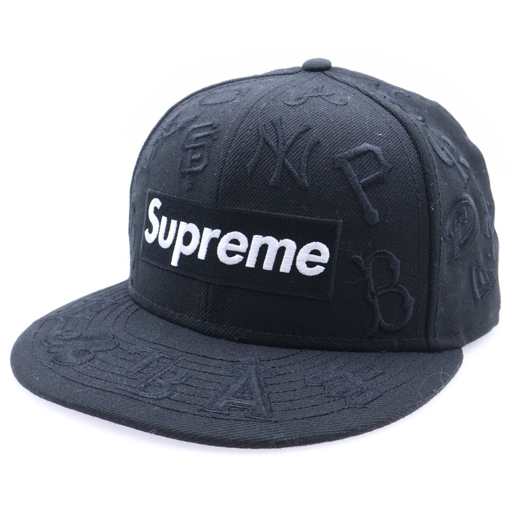 SUPREME(シュプリーム) 20SS ×NEW ERA MLB Box Logo Cap ニューエラ ボックスロゴ 6パネル ベースボールキャップ 帽子 ネイビー