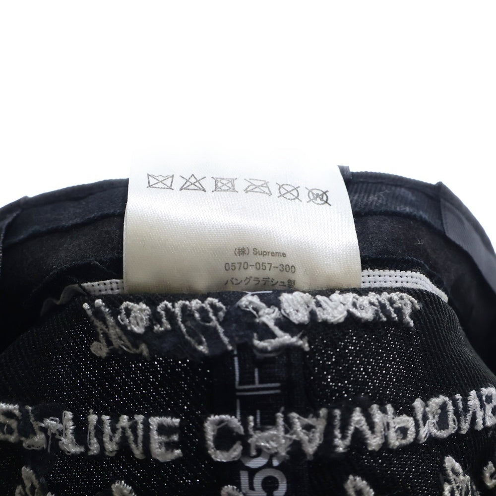 SUPREME(シュプリーム) 21SS×NEW ERA 27-time Champions Box Logo ニューエラ ボックスロゴ チャンピオンズ ベースボールキャップ 帽子 ブラック