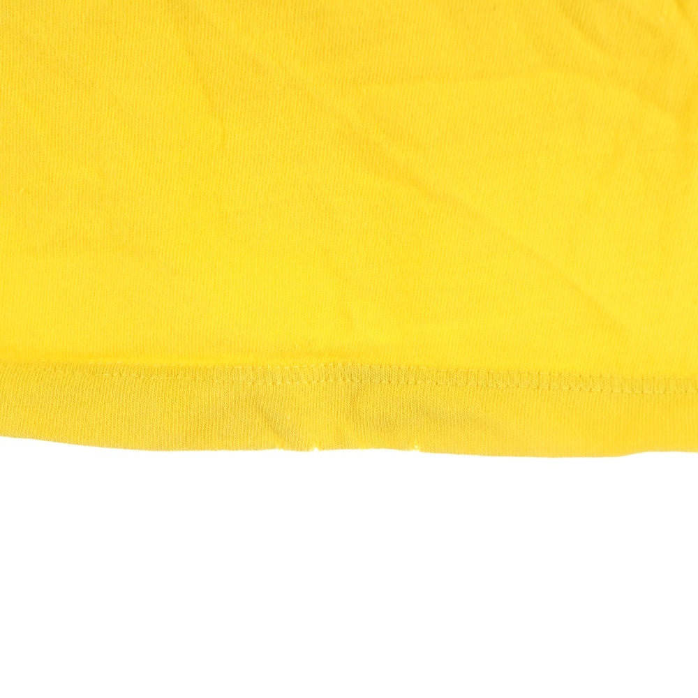 GUCCI(グッチ) CHIME FOR CHANGE 両面プリント クルーネック半袖Tシャツカットソー イエロー 493117 XJCCS