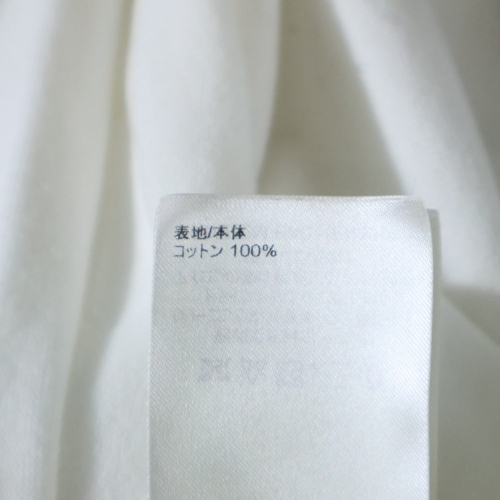 LOUIS VUITTON(ルイヴィトン) 23AW フロントロゴデザイン クルーネック半袖Tシャツカットソー ホワイト/ピンク RM232M HA0 HPN30W