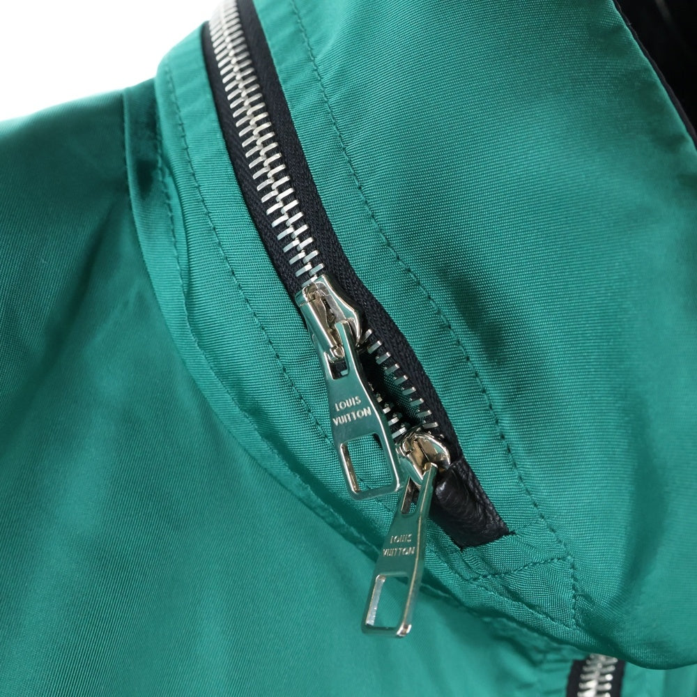 LOUIS VUITTON(ルイヴィトン) 19AW Nylon Reversible Windbreaker モノグラム ナイロンリバーシブルウィンドブレーカー ジップアップジャケット グリーン HGB46WPIS