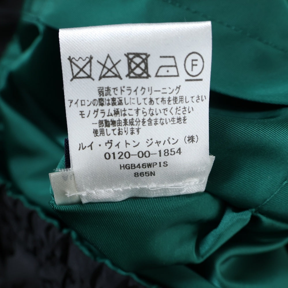 LOUIS VUITTON(ルイヴィトン) 19AW Nylon Reversible Windbreaker モノグラム ナイロンリバーシブルウィンドブレーカー ジップアップジャケット グリーン HGB46WPIS