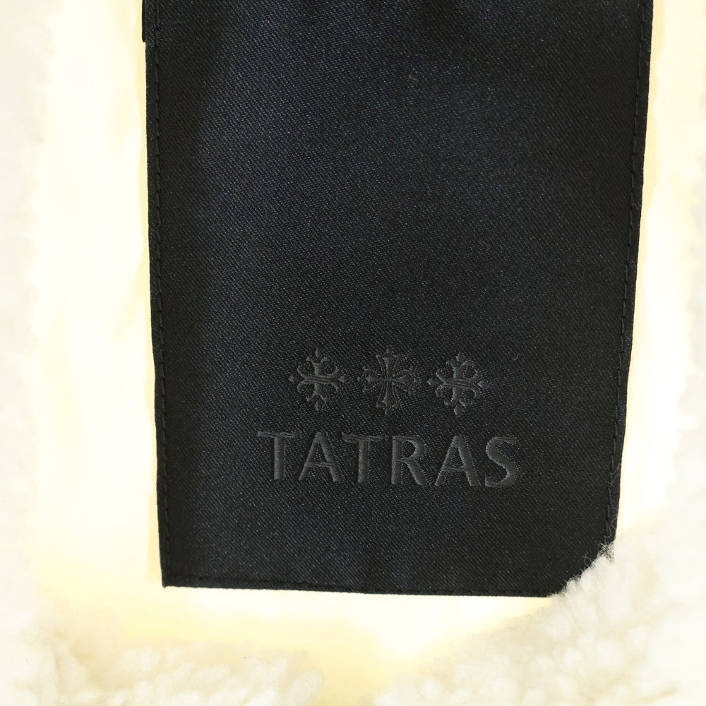 TATRAS(タトラス) NENSADO ネンサード フリース ボアブルゾンジャケット ホワイト MTAT23A4907-L
