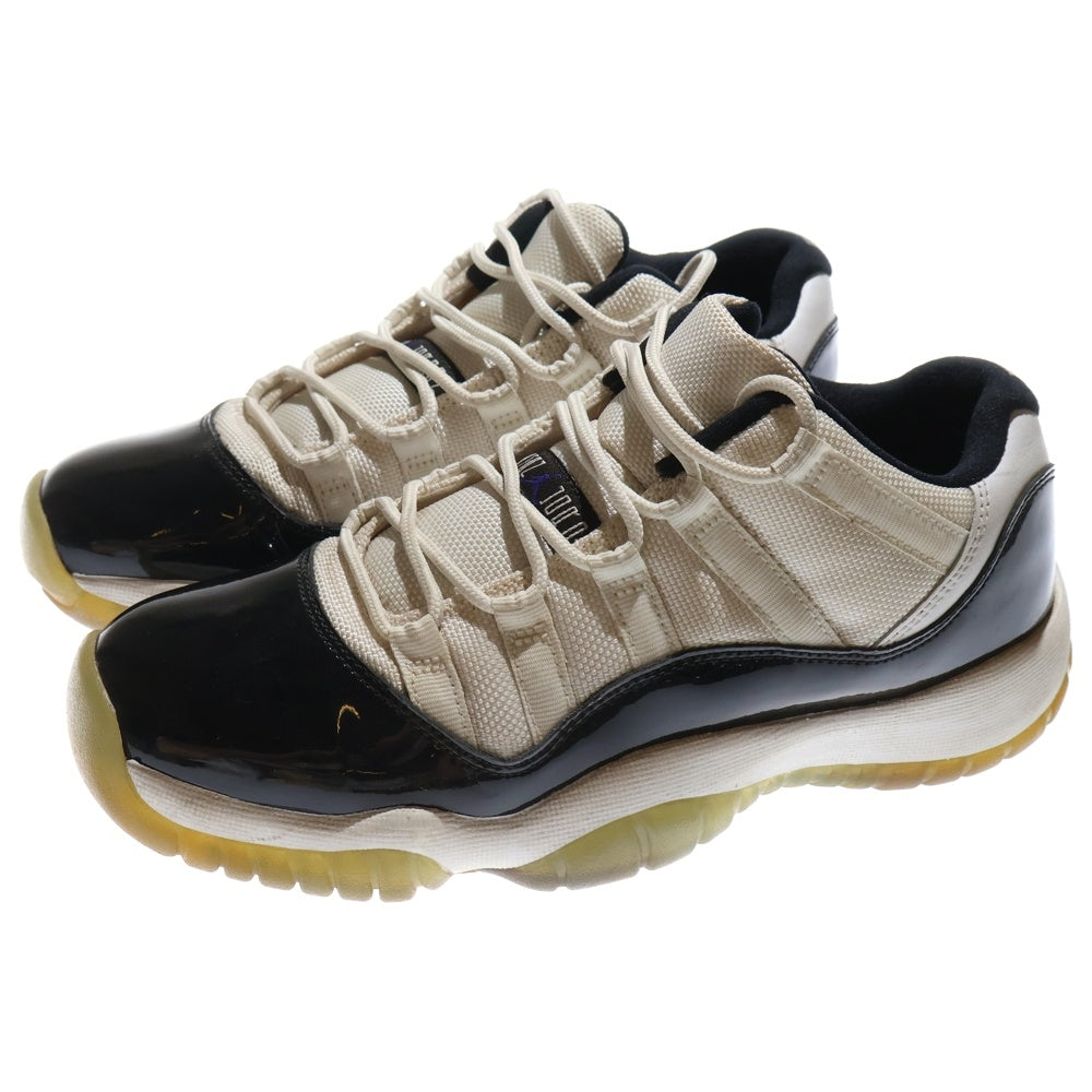 NIKE(ナイキ) GS AIR JORDAN 11 RETRO LOW CONCORD GS エアジョーダン11 レトロ コンコルド ローカットスニーカー レディース ブラック/ホワイト US6Y/24cm 528896-153
