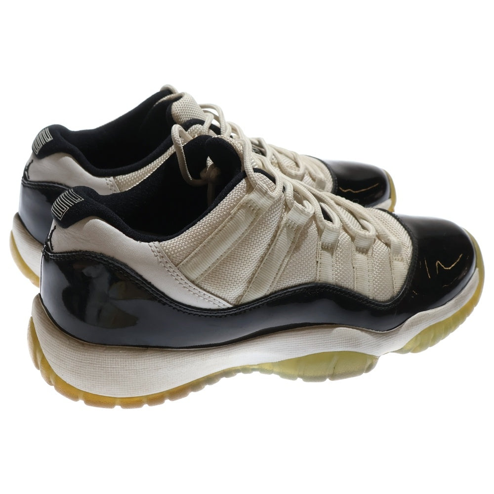 NIKE(ナイキ) GS AIR JORDAN 11 RETRO LOW CONCORD GS エアジョーダン11 レトロ コンコルド ローカットスニーカー レディース ブラック/ホワイト US6Y/24cm 528896-153