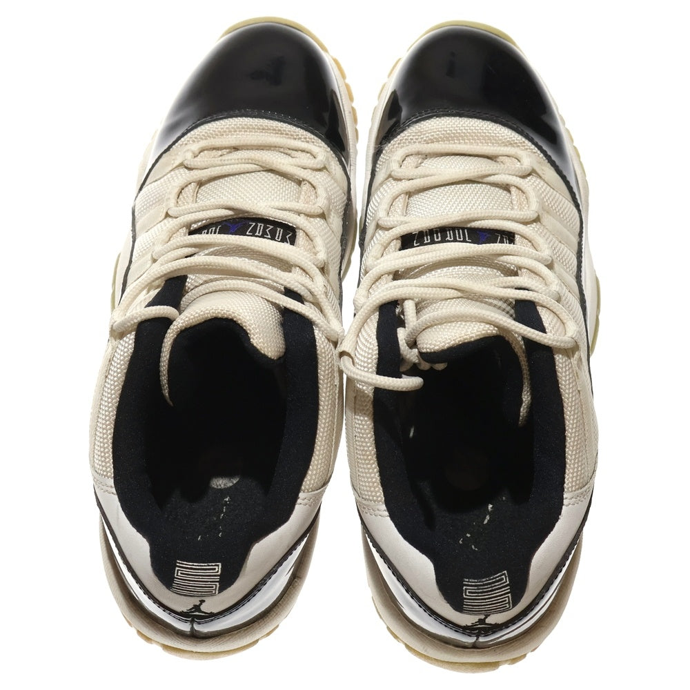 NIKE(ナイキ) GS AIR JORDAN 11 RETRO LOW CONCORD GS エアジョーダン11 レトロ コンコルド ローカットスニーカー レディース ブラック/ホワイト US6Y/24cm 528896-153