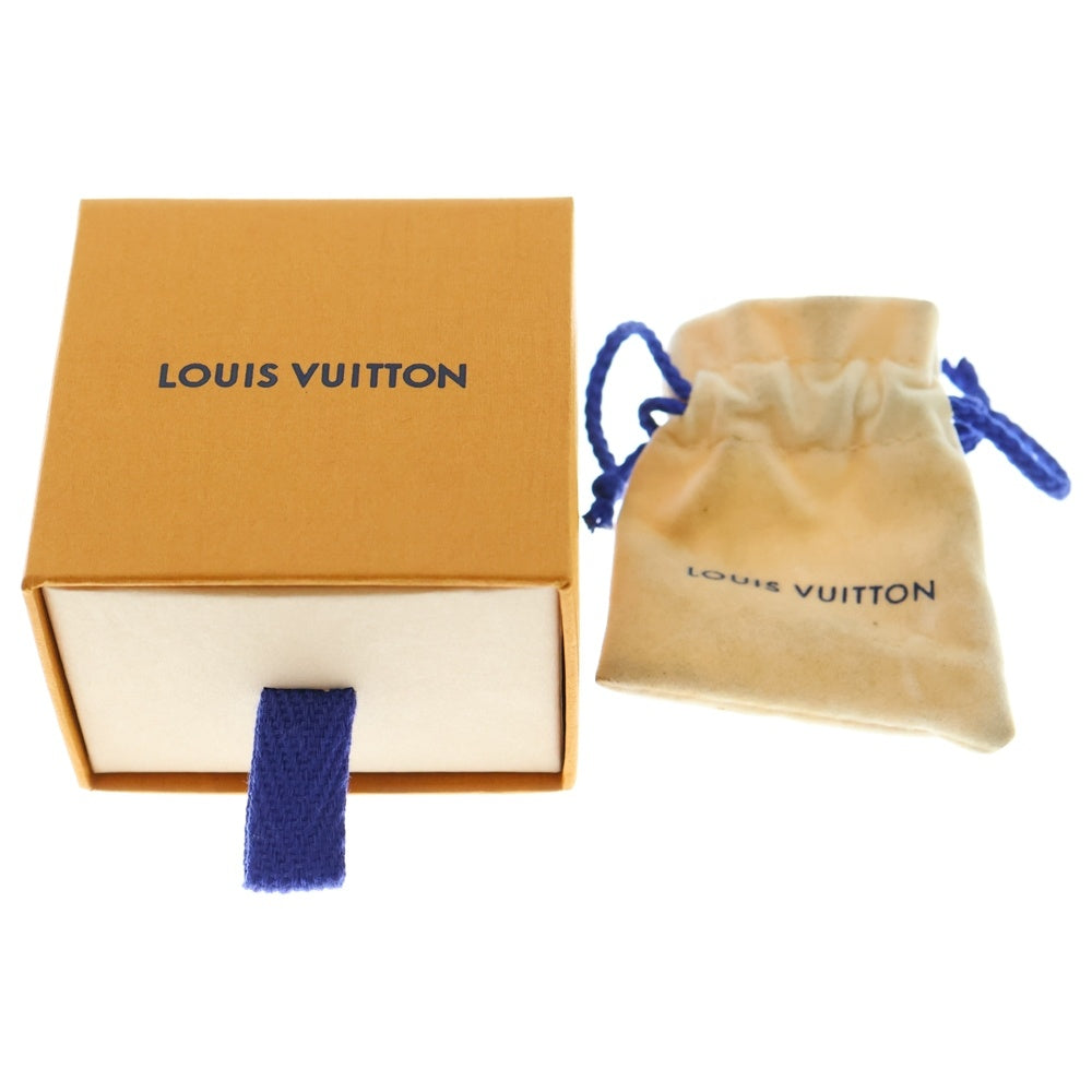 LOUIS VUITTON(ルイヴィトン) Pearl Fusion パールフュージョン 3点セット LVロゴ パールピアス シルバー/ホワイト M01856