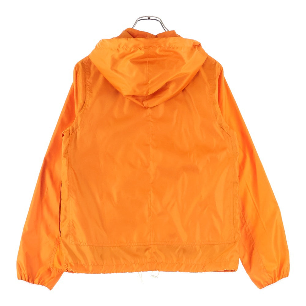 LOEWE(ロエベ) レザーパッチ付 ナイロンジャケット オレンジ S359Y02X57