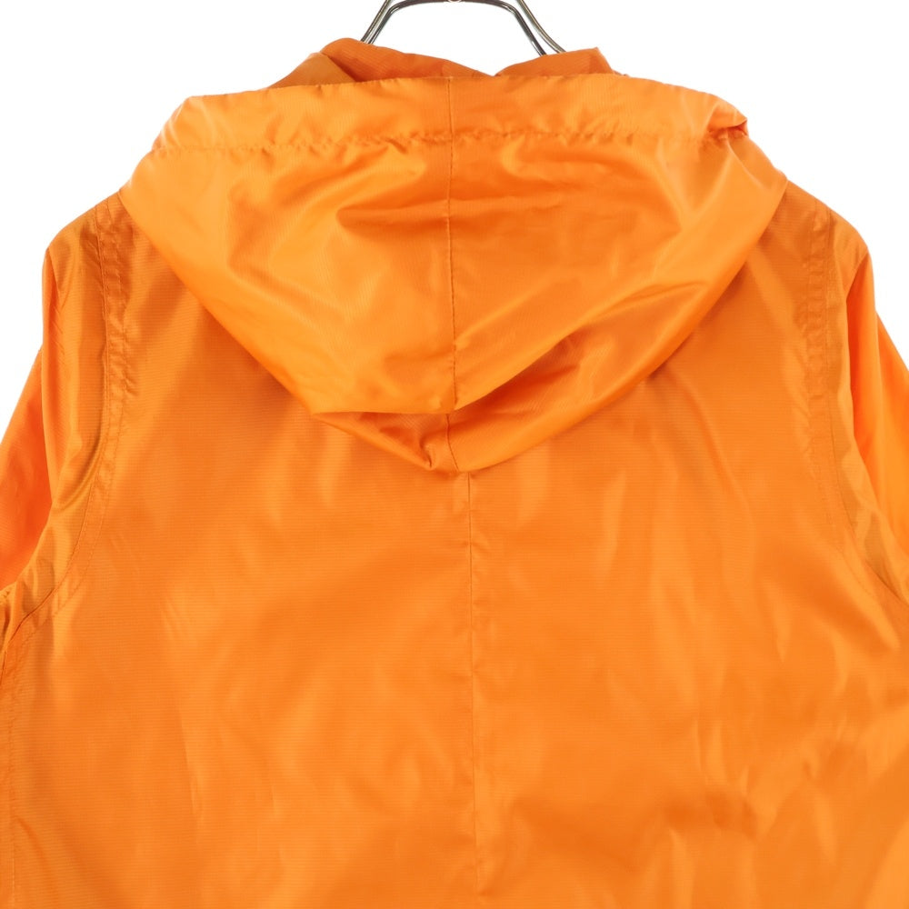 LOEWE(ロエベ) レザーパッチ付 ナイロンジャケット オレンジ S359Y02X57