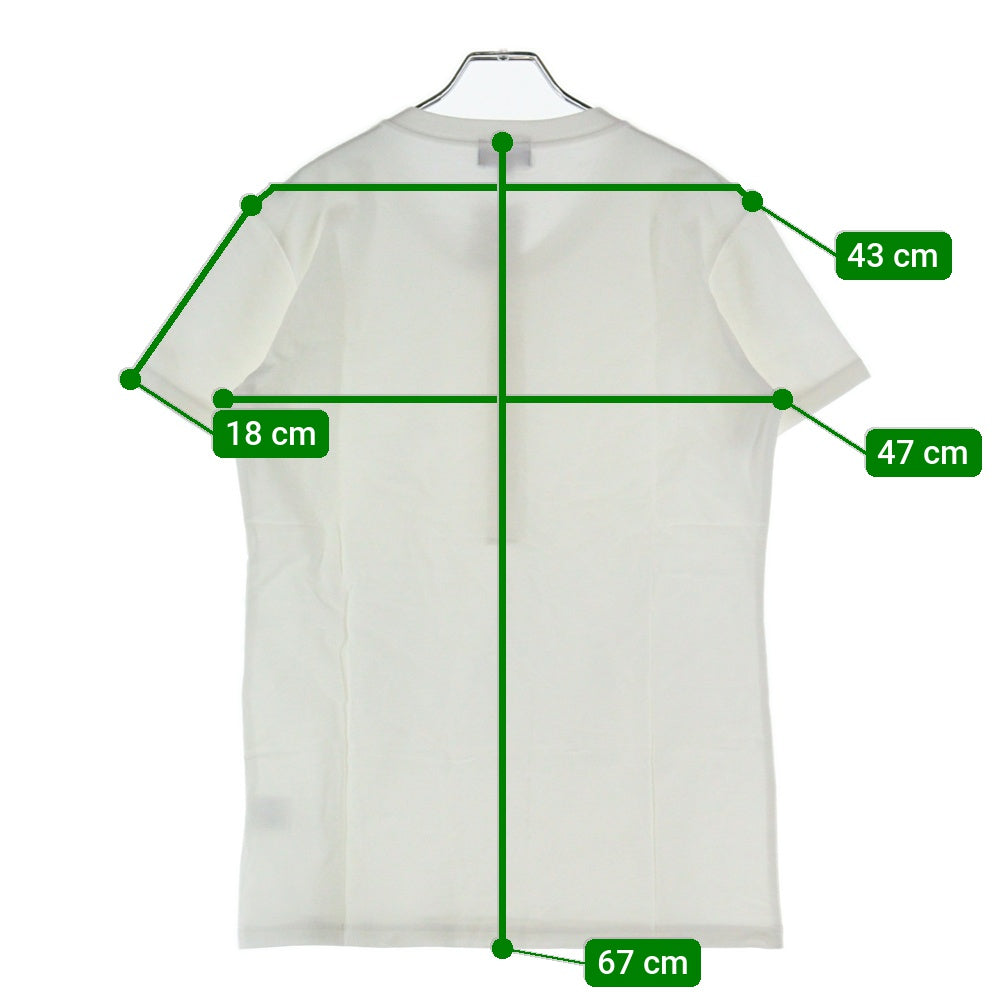 EMPORIO ARMANI(エンポリオアルマーニ) ヘンリーネック半袖Tシャツカットソー ホワイト