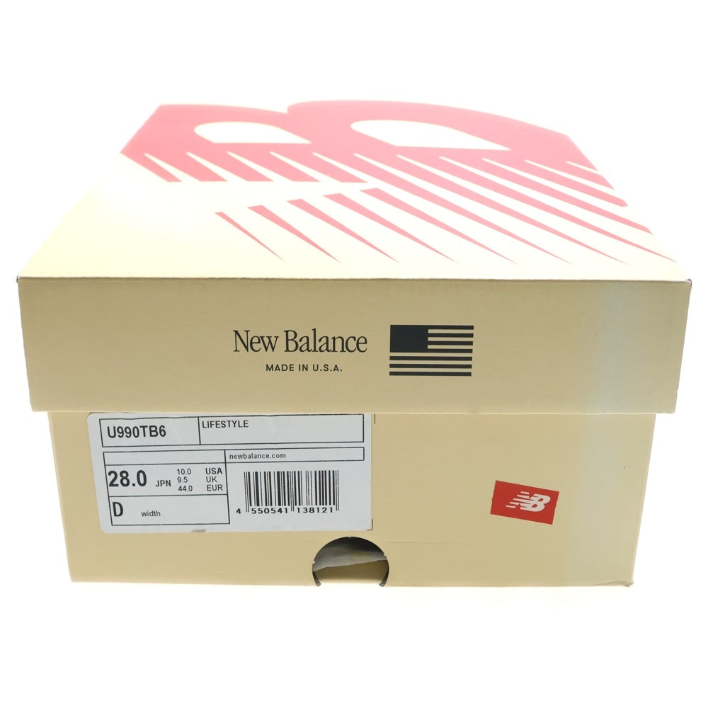 New Balance(ニューバランス) U990TB6 TRUE CAMO ローカットスニーカー カーキ US10/28cm