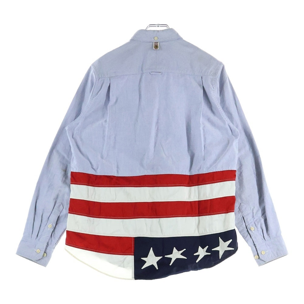 美品！visvim 14ss LUNGSTA STARS B.D. SHIRT VISVIM(ヴィスヴィム) LUNGTA B.D. STARS L/S SHIRT 長袖シャツ ライト