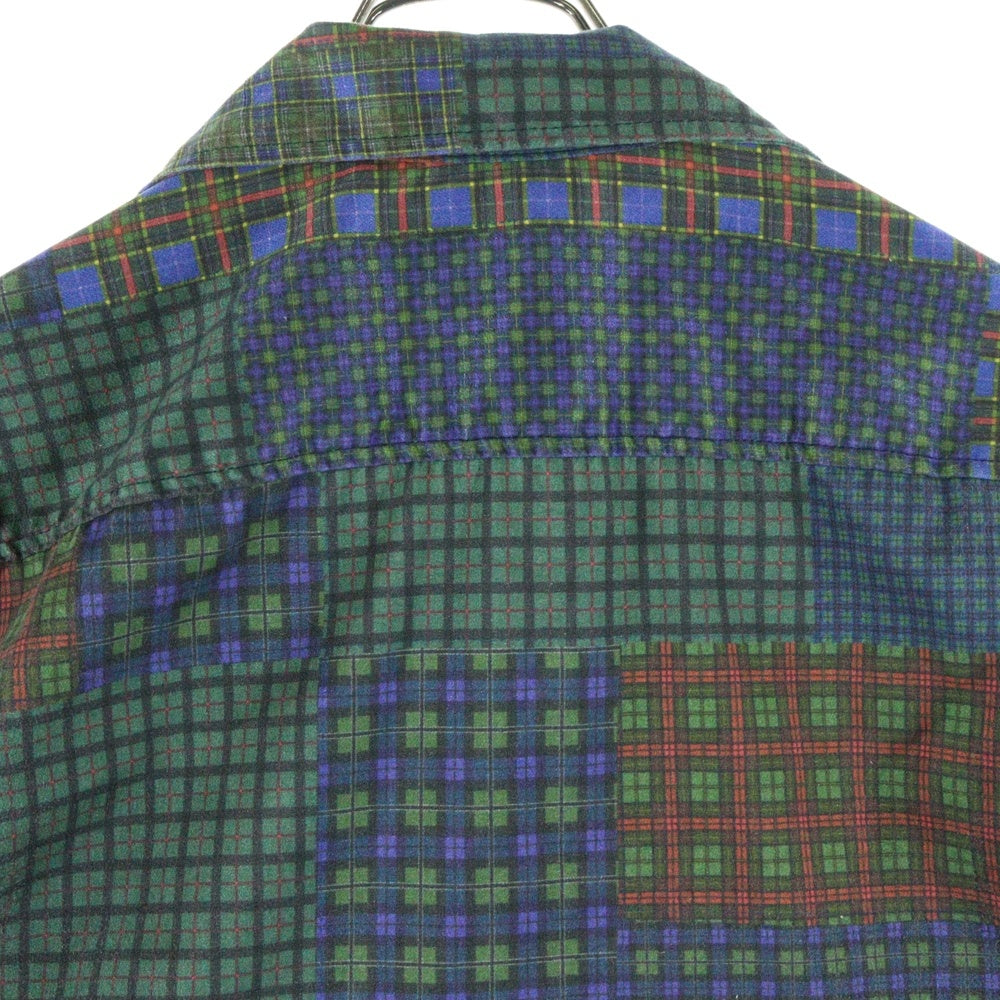 BEAMS+(ビームスプラス) チェック総柄 長袖シャツ マルチカラー 11-16-0364-139