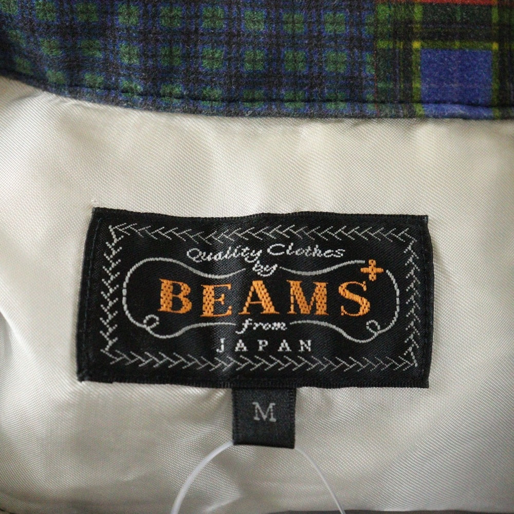 BEAMS+(ビームスプラス) チェック総柄 長袖シャツ マルチカラー 11-16-0364-139