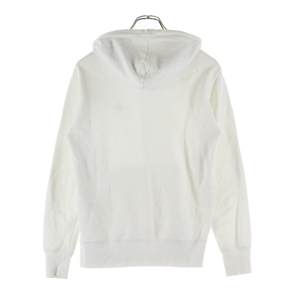 CHAMPION(チャンピオン) フロント刺繍ロコ ジップアップパーカー ホワイト C3-C119