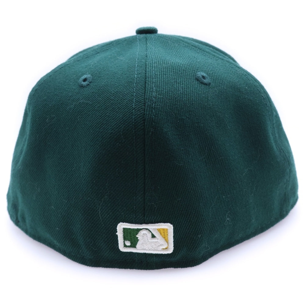 NEW ERA(ニューエラ) 59FIFTY オークランドアスレチックス ベースボールキャップ グリーン