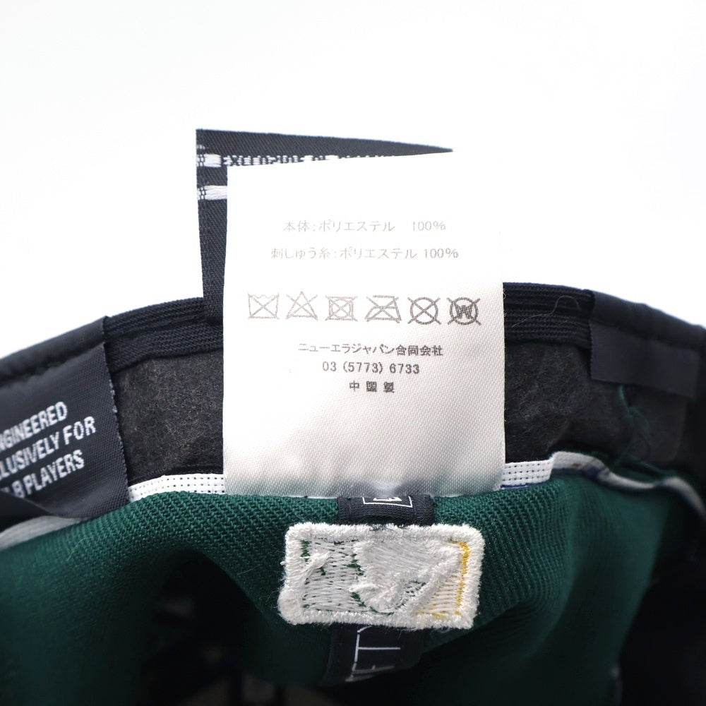 NEW ERA(ニューエラ) 59FIFTY オークランドアスレチックス ベースボールキャップ グリーン