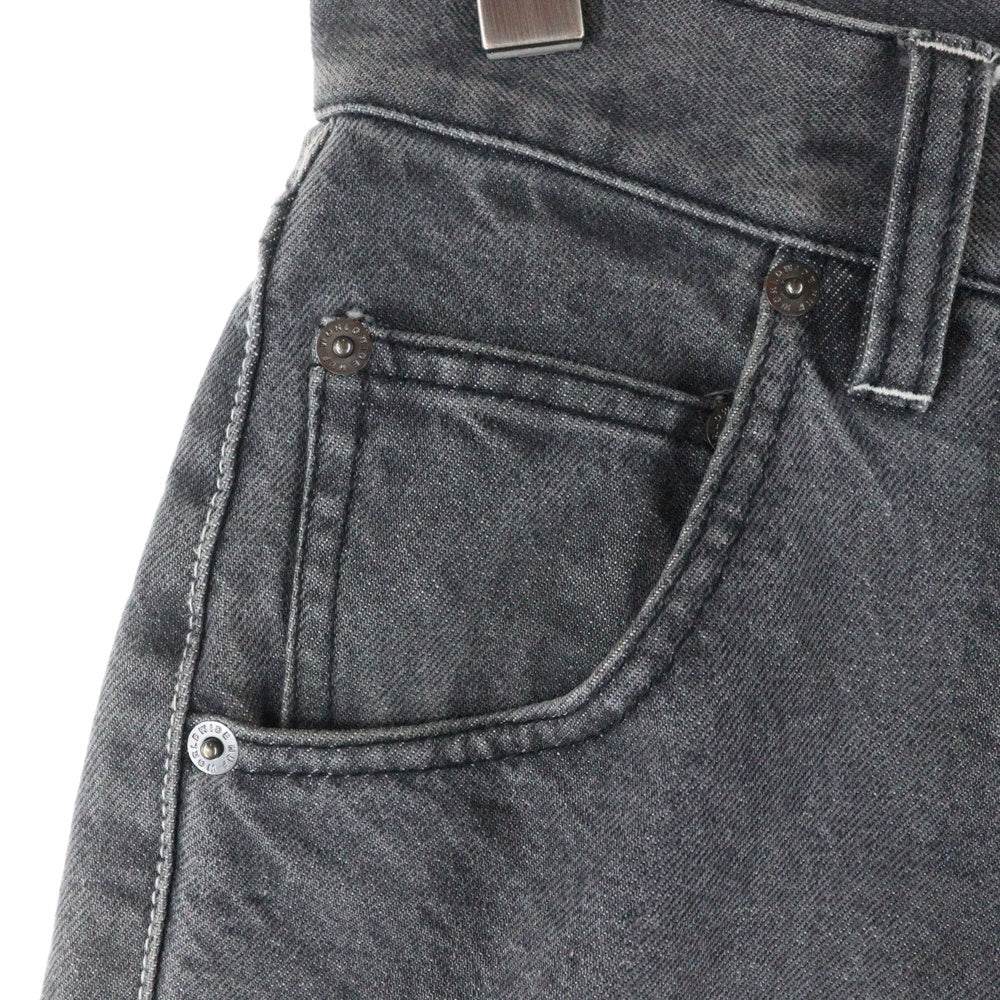 HUF(ハフ) テーパードデニムパンツ グレー