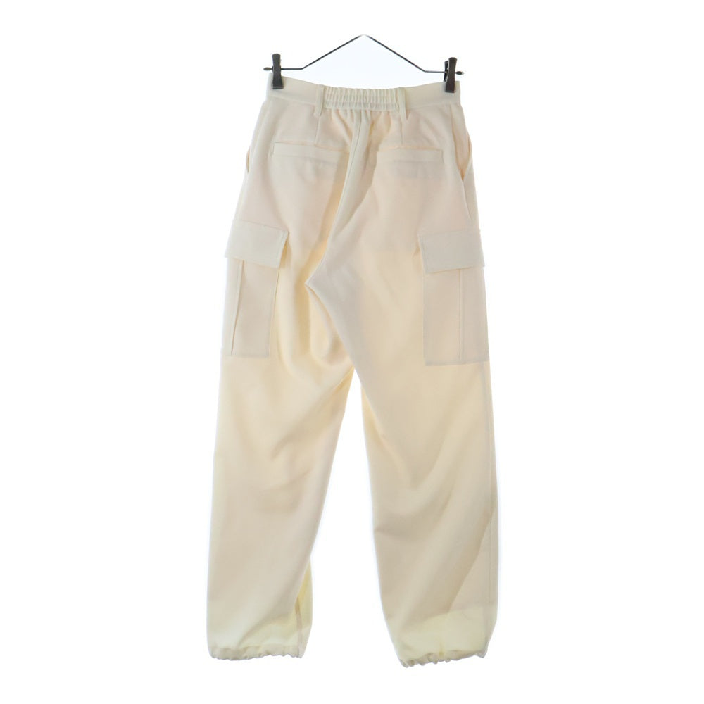 BEAUTY&YOUTH UNITED ARROWS(ビューティーアンドユースユナイテッドアローズ) ポリエステルツイル カーゴパンツ アイボリー 1614-199-5958